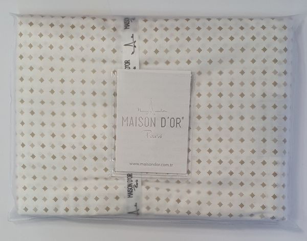 Наволочки 50х70 ранфорс Deluxe Maison D'or Damien Beige