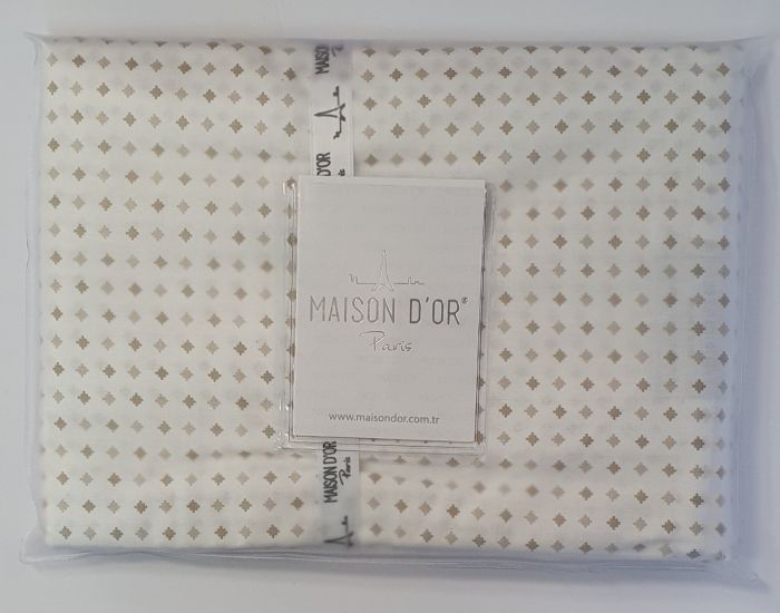 Наволочки 50х70 ранфорс Deluxe Maison D'or Damien Beige
