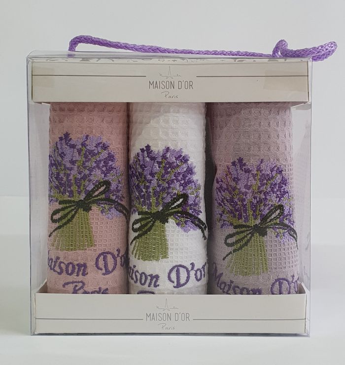 Рушники Maison D'or 6шт Bouquet Coloured