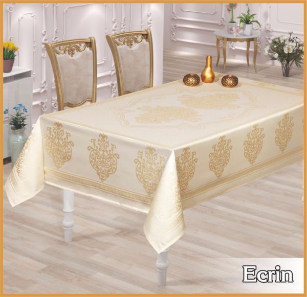 Скатертина тефлон Maison Royale 160*220 Ecrin White
