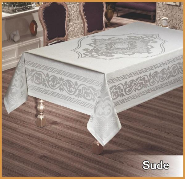 Скатертина тефлон Maison Royale 160*220 Sude Cream