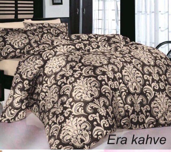 Постільна білизна Altinbasak сатин 200x220 Era kahve