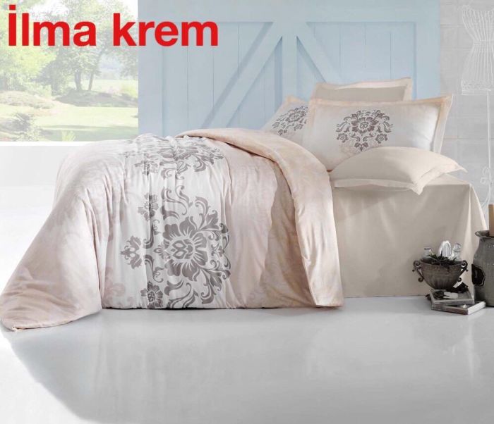 Постільна білизна Altinbasak сатин 200x220 Ilma krem