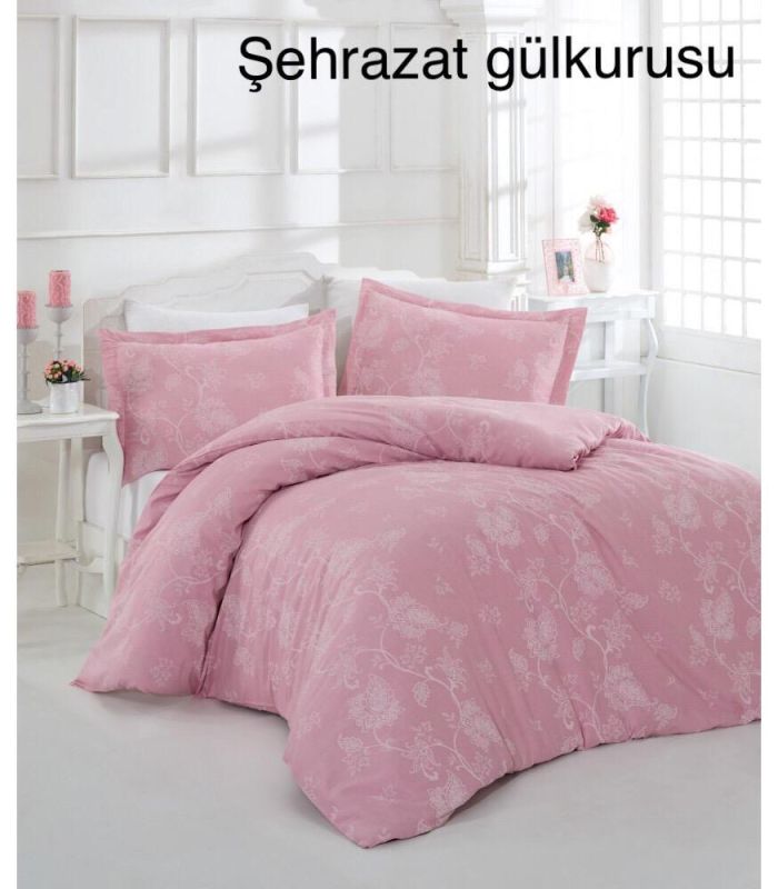 Постільна білизна Altinbasak сатин 200x220 Sehrazat gulkurusu