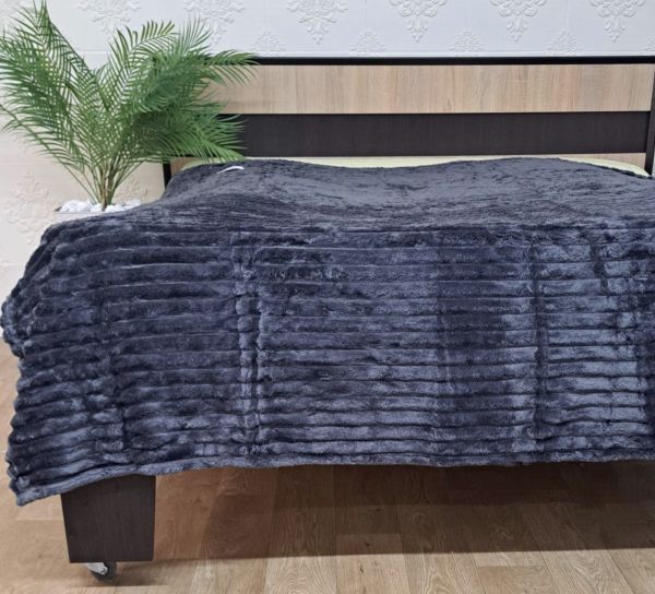 Покривало велюр 210х230 Anthracite (619)