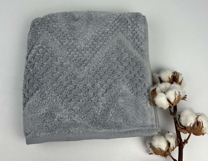 Рушник Philippus Microcotton 50х90 Triga Сірий(А274)