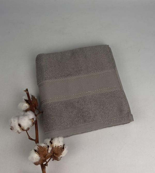 Рушник Philippus Collesium Cotton 50х90 Soft Сірий(ЕA071)