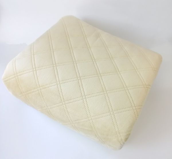 Покривало  ТЕП "ВЕЛЮР" 240*220см Beige Ромб прямий