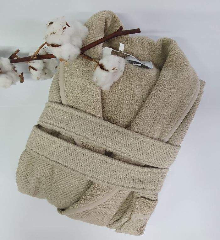 Халат чоловічий Maison D'or Quattro Beige L