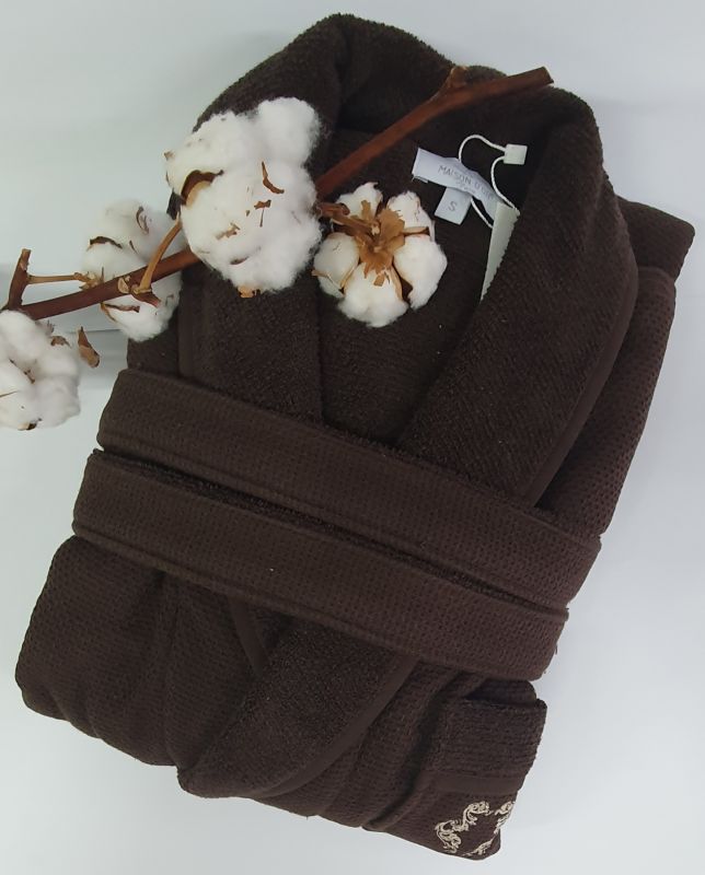 Халат чоловічий Maison D'or Quattro Brown L
