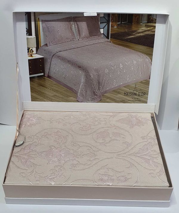 Покривало Maison D'or Kabartma 240x260 Pink (Pink)