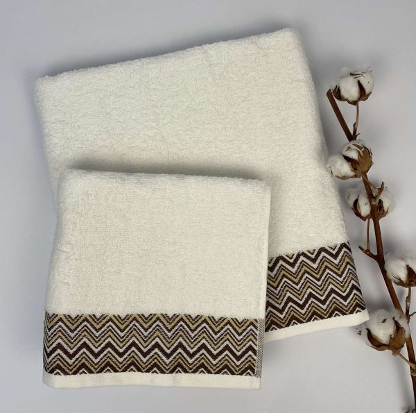 Набір рушників Cottonize 2 шт cod106 White
