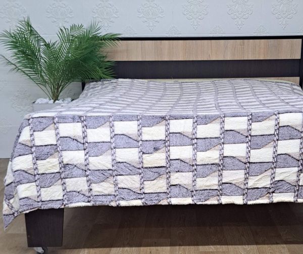 Покривало велюр без упаковки 180х200 Model 9 (723)