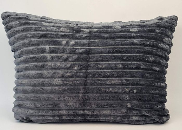 Наволочка велюрова 50х70 Anthracite