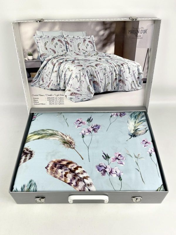 Постільна білизна Maison D'or тенцел 200х220 Orchid Light Blue