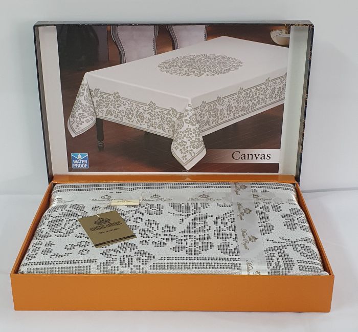 Скатертина Maison Royale 160x220 Canvas Grey