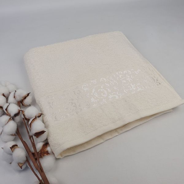 Рушник Philippus Super Cotton 70x140 Ruby Молочний (A505)