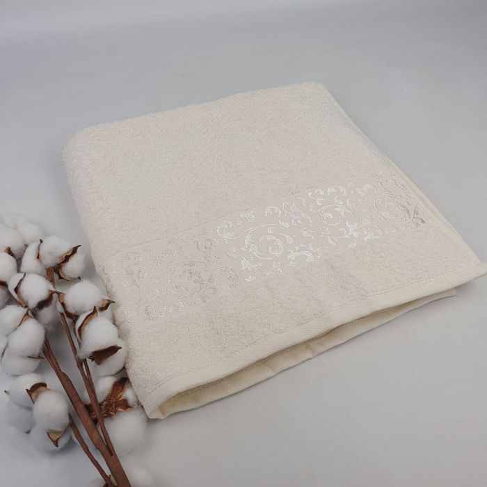 Рушник Philippus Super Cotton 70x140 Ruby Молочний (A505)