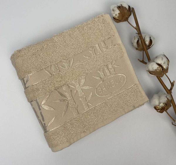 Рушник 50x90 Bamboo-2  Cream