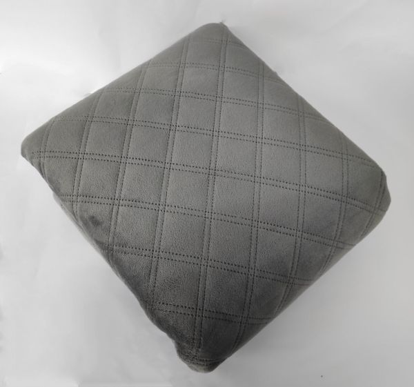 Покривало  ТЕП "ВЕЛЮР" 210*150см Grey Ромб прямий