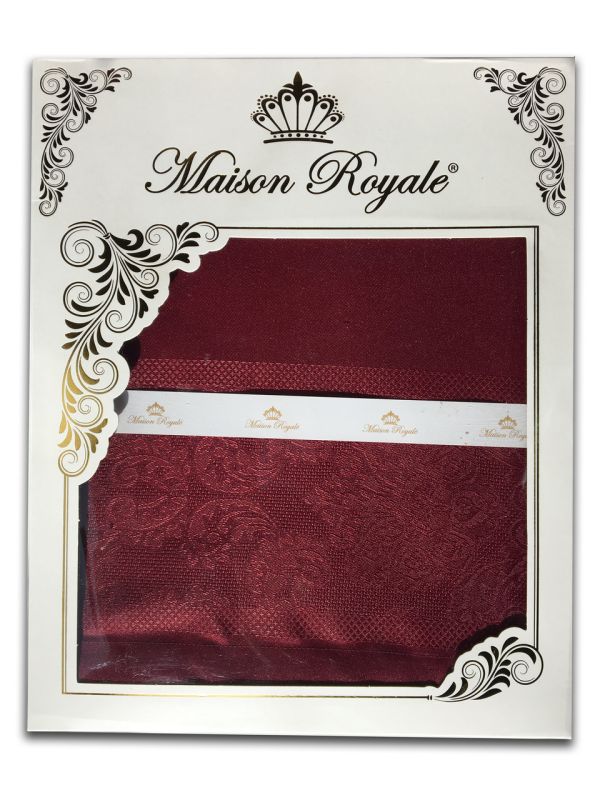 Скатертина тефлон Maison Royale 160*220 Dore Bordo