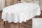 Скатертина Sagol тефлон 160x220 ovale St-052 White + 6 серветок *