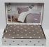 Постільна білизна Maison D'or сатин 160х220 Stars Grey