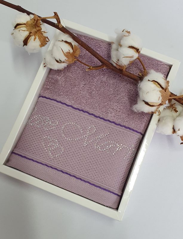 Рушник Maison D'or Bamboo 50x100 Marine Lilac