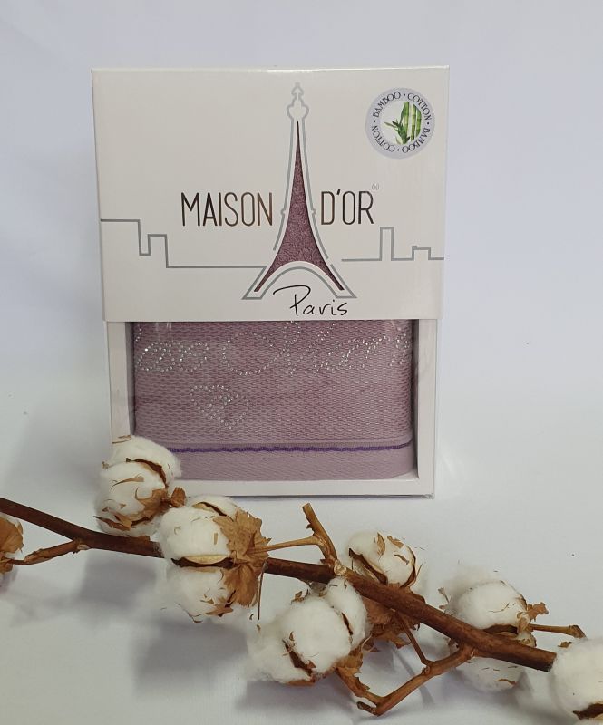 Рушник Maison D'or Bamboo 50x100 Marine Lilac
