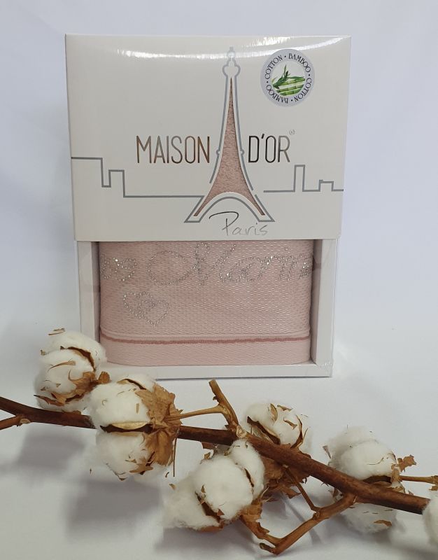 Рушник Maison D'or Bamboo 50x100 Marine Pink