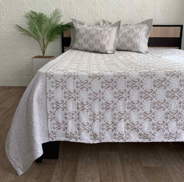 Покривало Moda Box 240x260 з наволочками Relax Kahve
