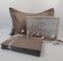 Постільна білизна Saheser Jacquard Vip Satin 200X220 Harley Kahve