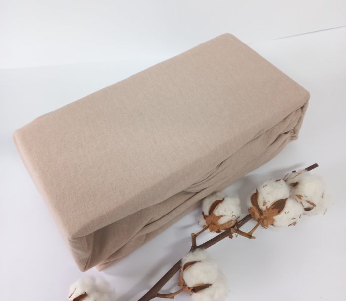 Простирадло на резинці АЕ 160x200 Cappuccino