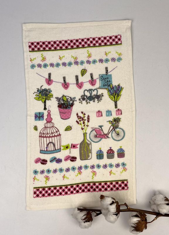 Рушник кухонний Shtamp 30x50 Flowers
