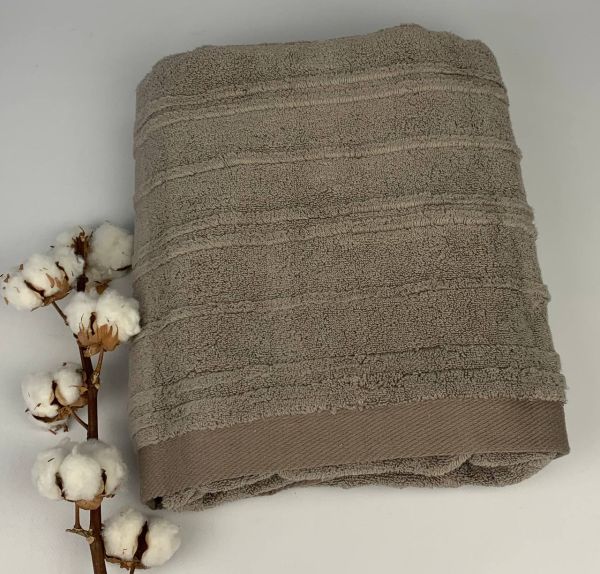 Рушник Pupilla 70х140 Microcotton Cevher Dark Beige