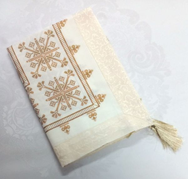 Скатертина Maison Royale льон 160x300 Kilim Cappucino