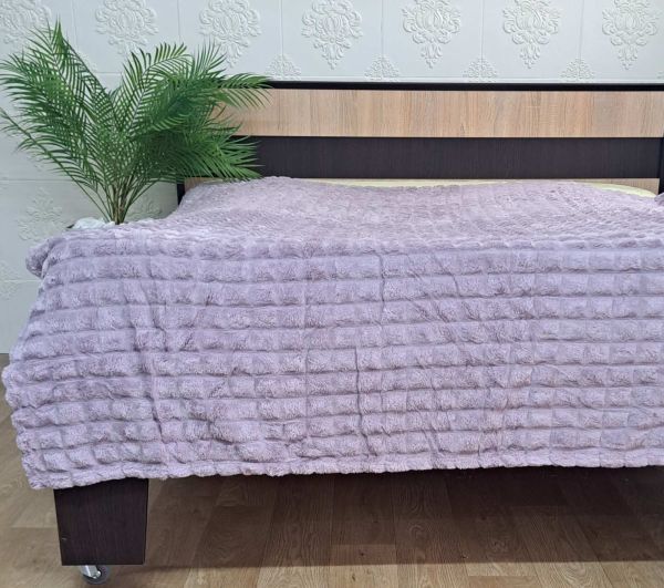 Покривало велюр 150х200 Lilac (1309)
