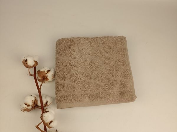 Рушник Philippus Cross Cotton 50х90 Cosmos Мокко (A459)