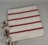 Рушник 70х140 White/Red lines