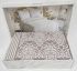 Покривало My Bed Жакард 240x260 з наволочками Linea Powder