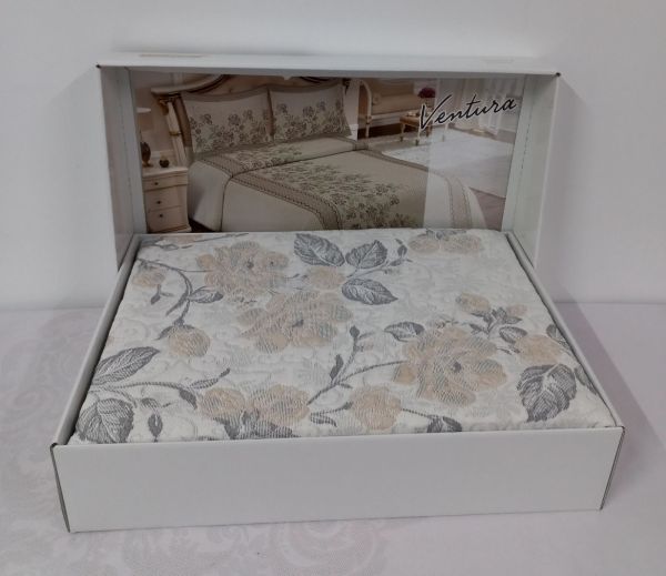 Покривало My Bed Жаккард 240x260 з наволочками Venture