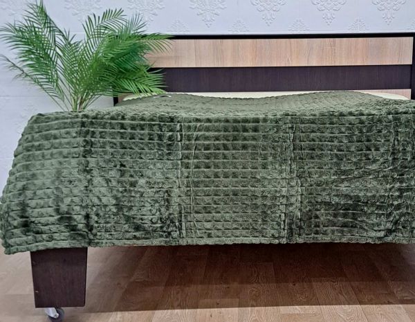 Покривало велюр 150х200 Green (617)