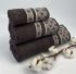 Набір рушників Cottonize 3 шт cod119 Chocolate