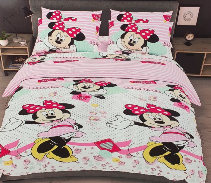 Постільна білизна Pretty підліткова Mickey Mouse Pink