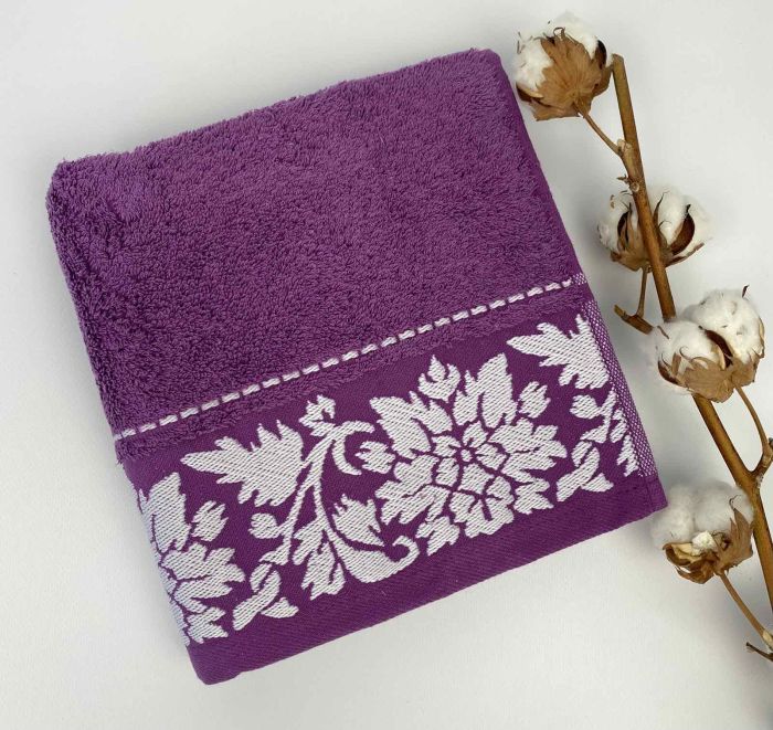 Рушник Cottonize 50х90 cod105 Purple