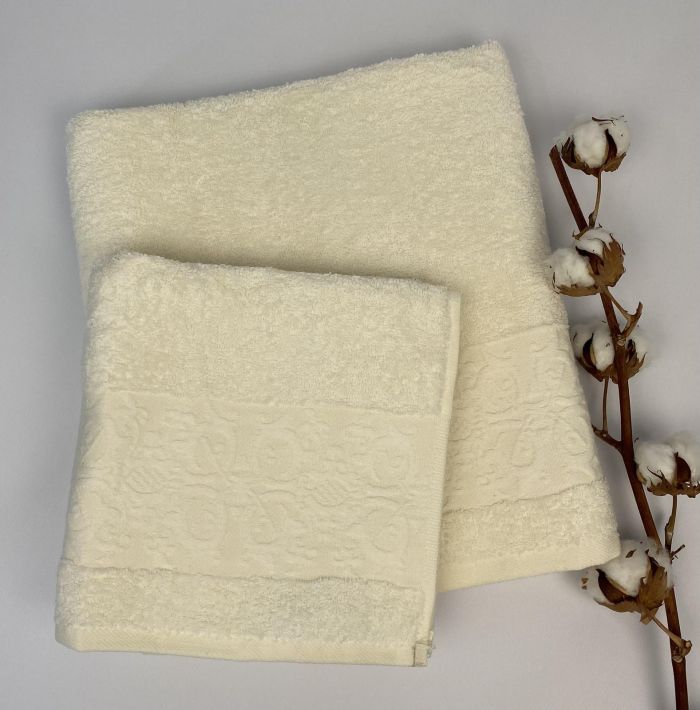 Набір рушників Cottonize 2 шт cod124 Ecru