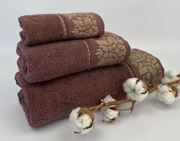 Набір рушників Cottonize 3 шт cod 105 Brown