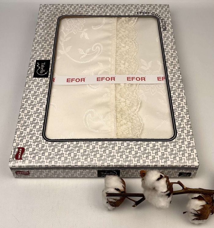 Скатертина Maison Royale 160x220 KDK-1 Cream