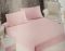 Простирадло на резинці 180x200 махра Jacquard з наволочками Maison D'or Rose