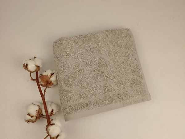 Рушник Philippus Cross Cotton 50х90 Cosmos Світло-сірий (A459)